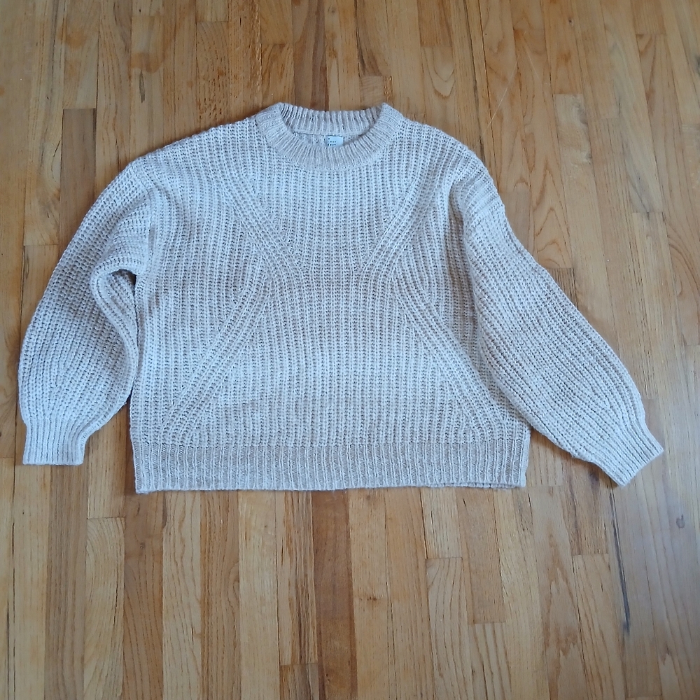 Cream Crewneck Sweater